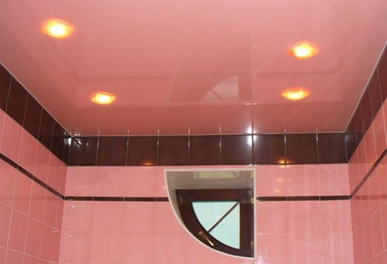 потолочные светильники для ванной