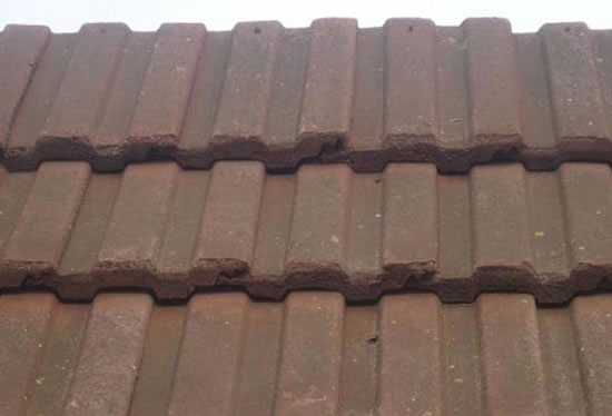 кровля из цементно песчаной черепицы