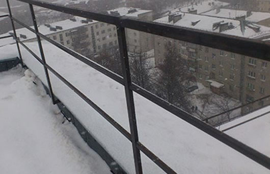 ограждение на кровле нормы