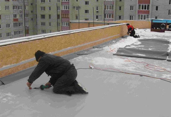 мембранная кровля узлы